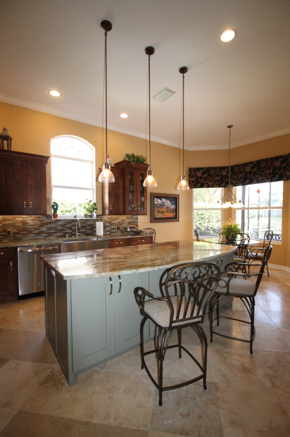 Coastal master bathroom