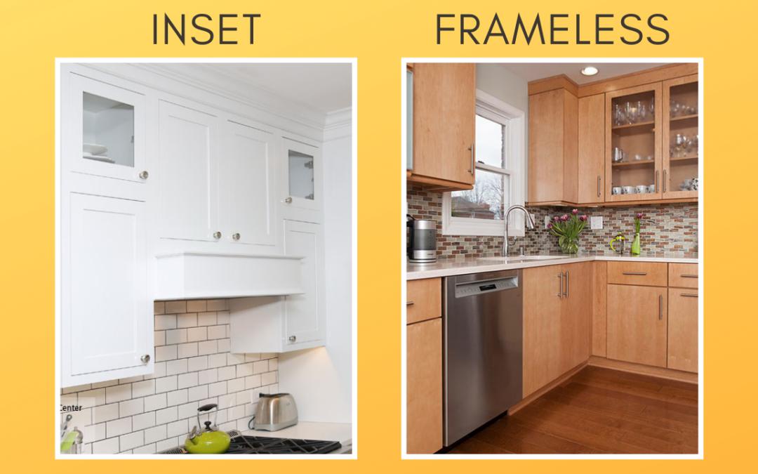 Inset Cabinets vs. Frameless Cabinets