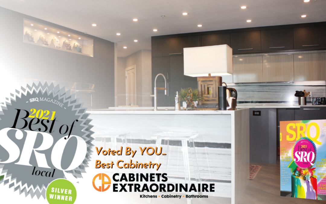 Cabinets Extraordinaire Places Third in Best of SRQ 2021