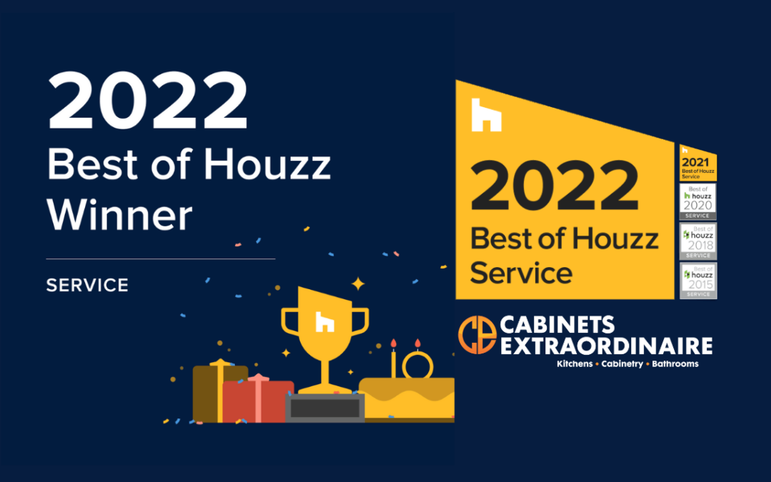 Cabinets Extraordinaire Awarded Best of Houzz 2022